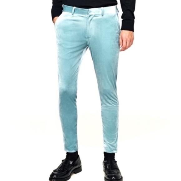 Zara Other - Zara Man Party Collection Velvet Pants